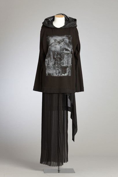 Jimmy D Printed hoodie and two skirts, 2010 image item